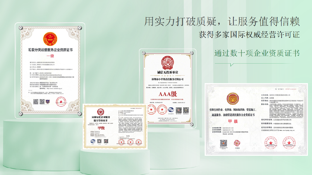 企业证书资质展示